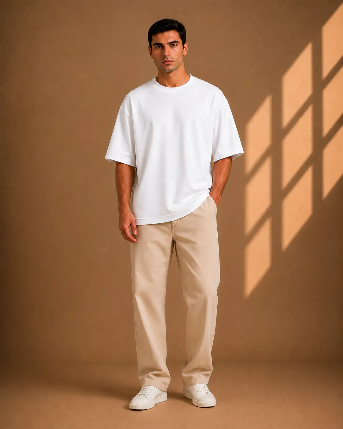 White Oversize T-Shirt