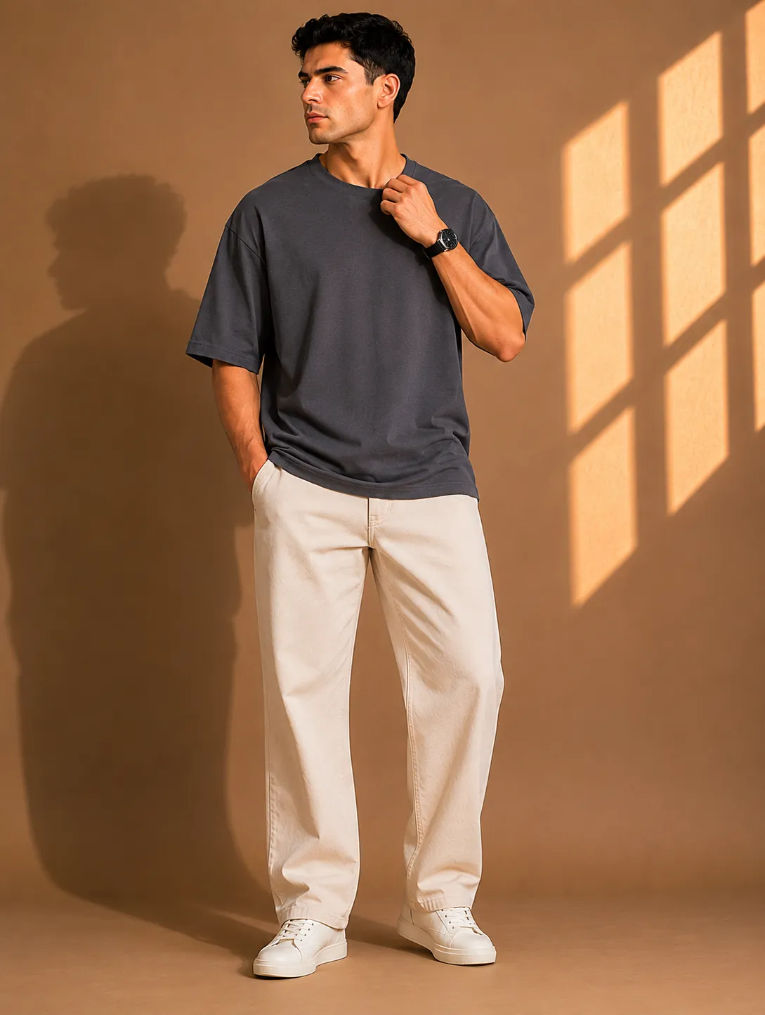 Gray Oversize T-Shirt